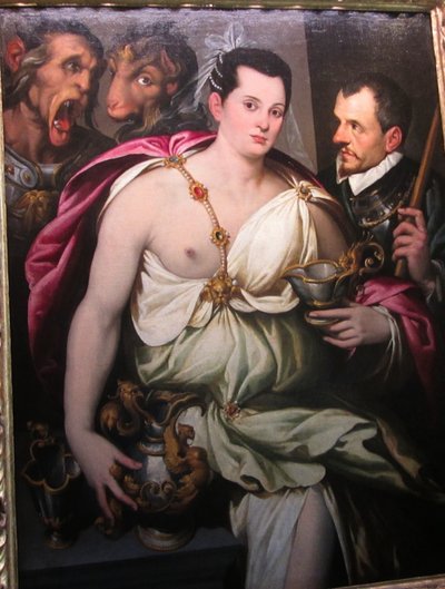 Allegorical Portrait of Ulisse Aldrovandi by Bartolomeo Passarotti
